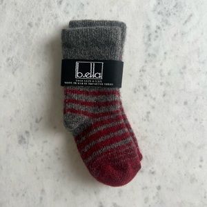 New cashmere baby socks